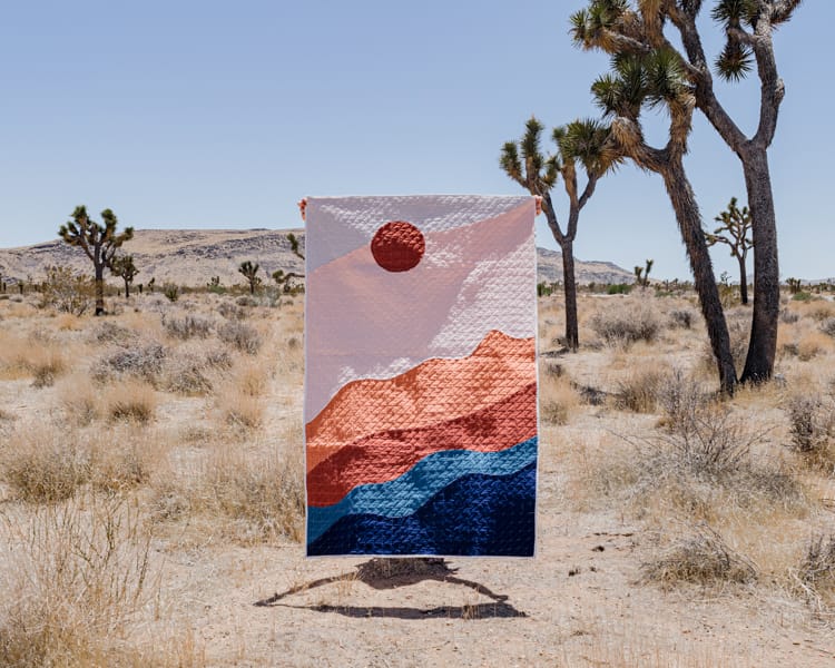 During the pandemic, I moved to the desert and taught myself how to quilt.